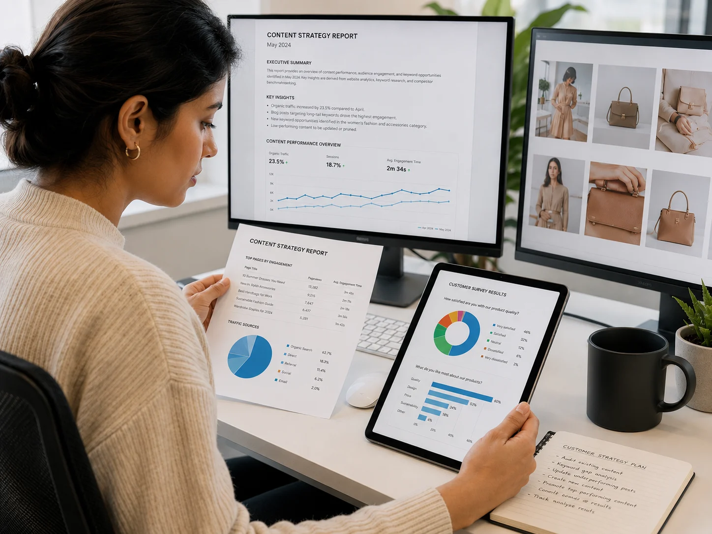 Original research report used for Shopify link building campaign