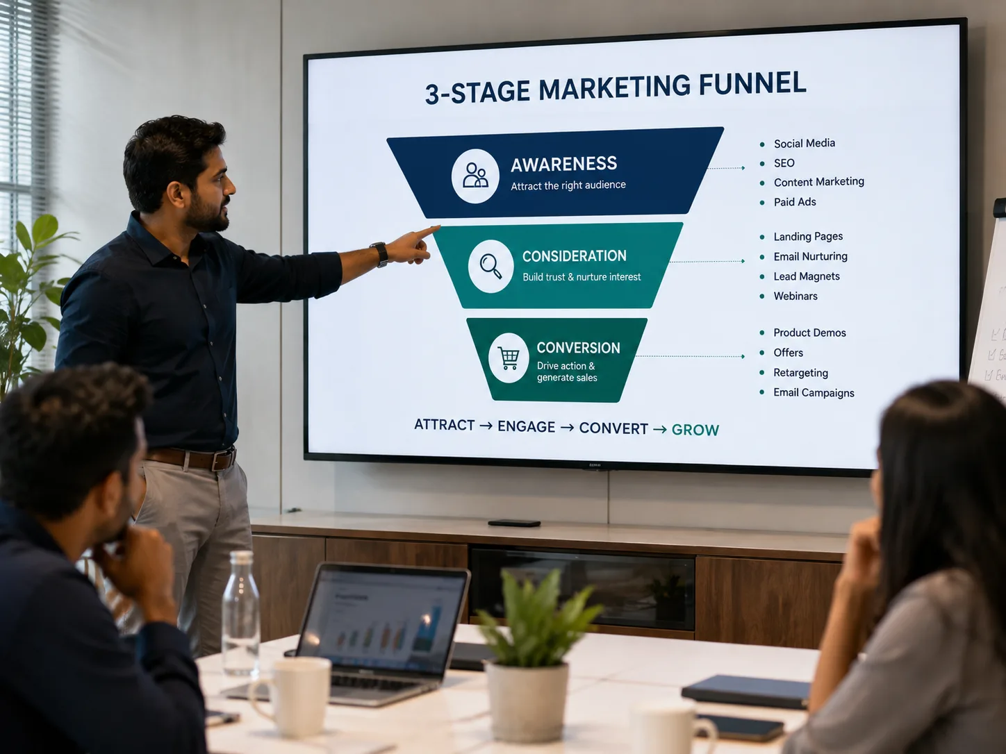 TOFU MOFU BOFU funnel stages for Shopify paid social strategy