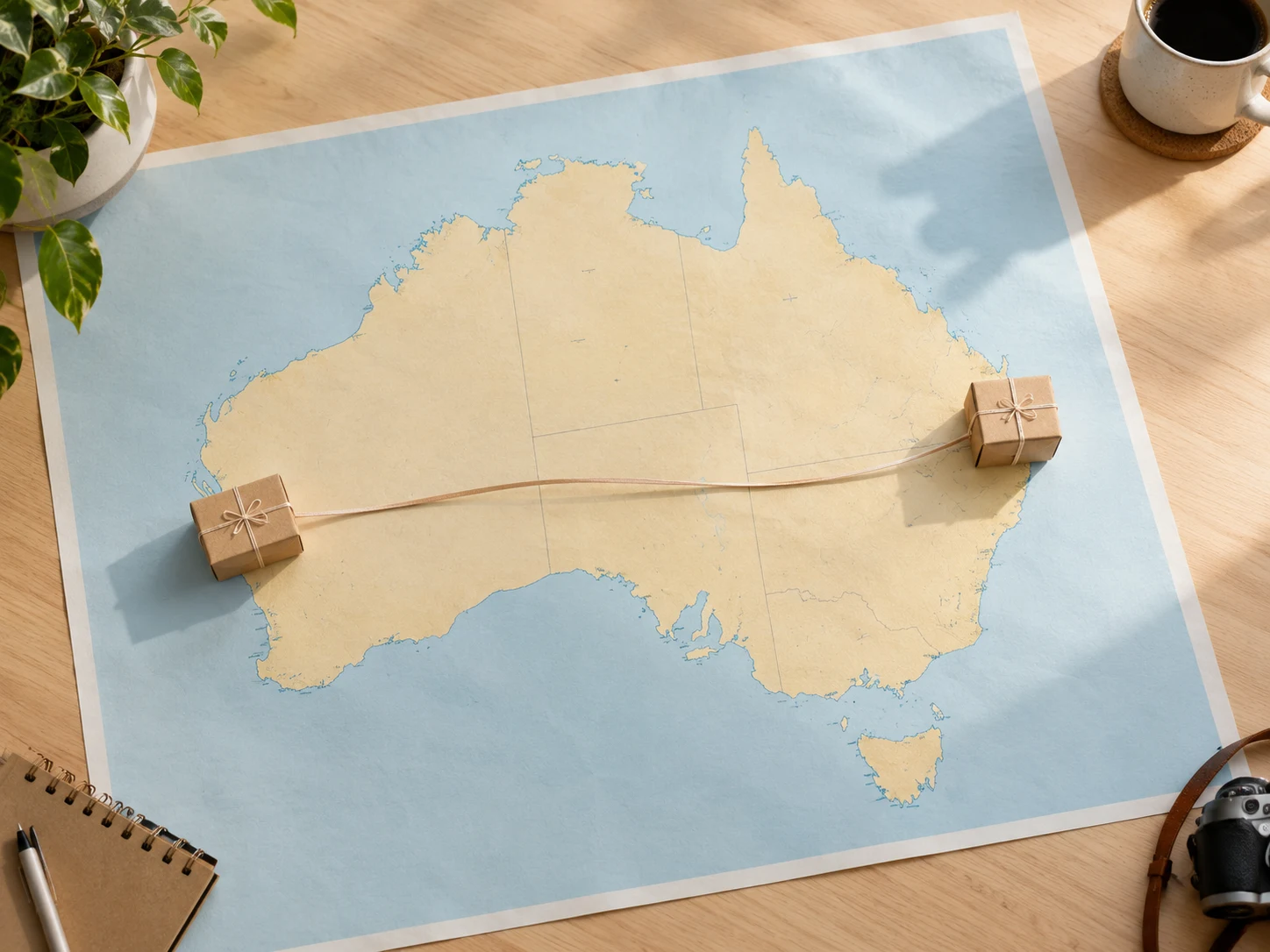Delivery distance across Australia from Sydney to Perth, a key factor for Shopify fashion and beauty stores