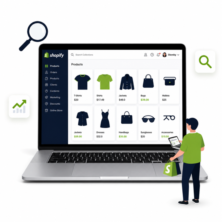 RankMyShopify Shopify SEO agency helping eCommerce stores improve rankings, traffic, and sales