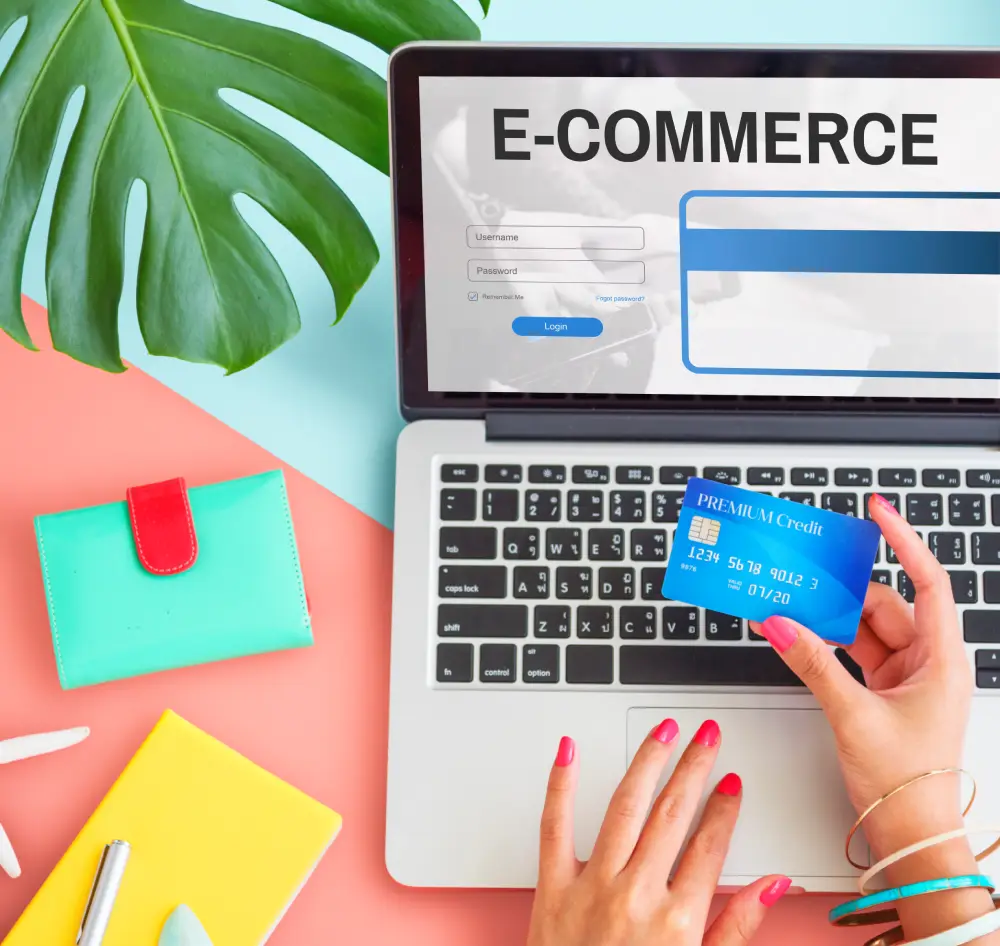 E-commerce digital technology concept for Shopify SEO services in Australia