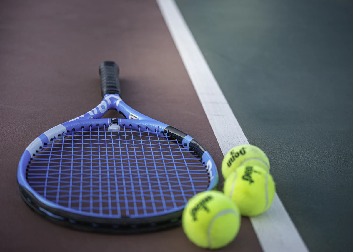 Tennis racket and ball, a spec-driven sports product